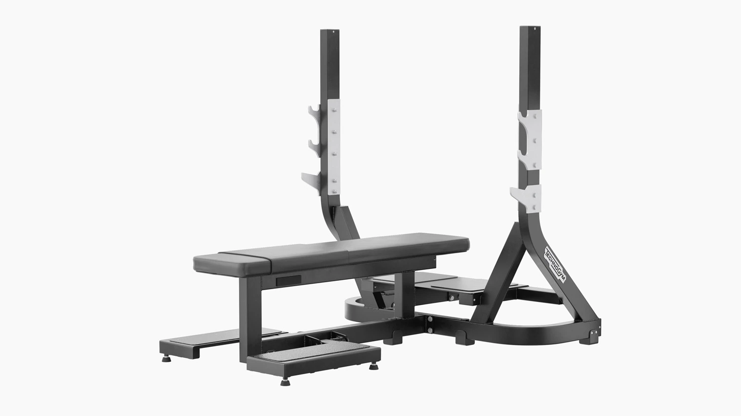 Technogym Olympic Flat Bench Pure 3D Model .c4d .max .obj .3ds .fbx .stl .blend 
