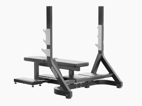 Technogym Olympic Flat Bench Pure 3D Model