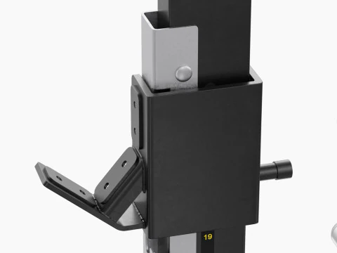 Technogym Half Rack Pure 3D Model