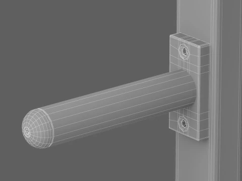 Technogym Half Rack Pure 3D Model