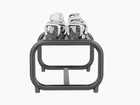 Technogym Kettlebell Storage 3D Model
