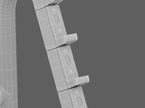 泰诺健深蹲架 3D 模型