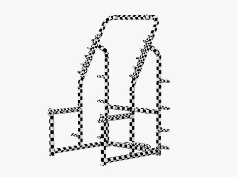 泰诺健深蹲架 3D 模型