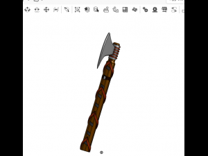 Viking Axe 3D मॉडल
