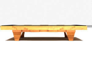Table in front of the sofa 3D 模型