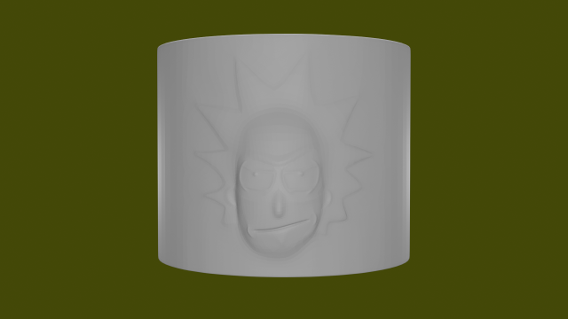 Cup Model 3D .c4d .max .obj .3ds .fbx .stl .blend