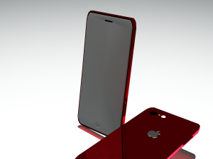 Iphone8 red 3D Model