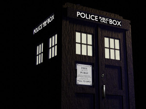 Tardis doctor who 3D Model