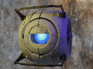 Wheatley Portal 2 3D Model