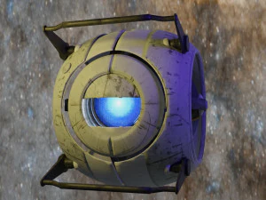 Wheatley-Portal 2 3D Modell