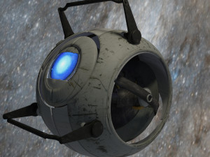 Wheatley Portal 2 3D Model