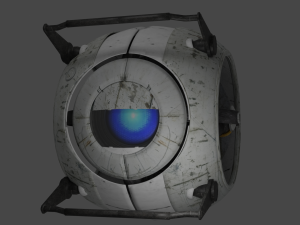 Wheatley Portal 2 3D Model