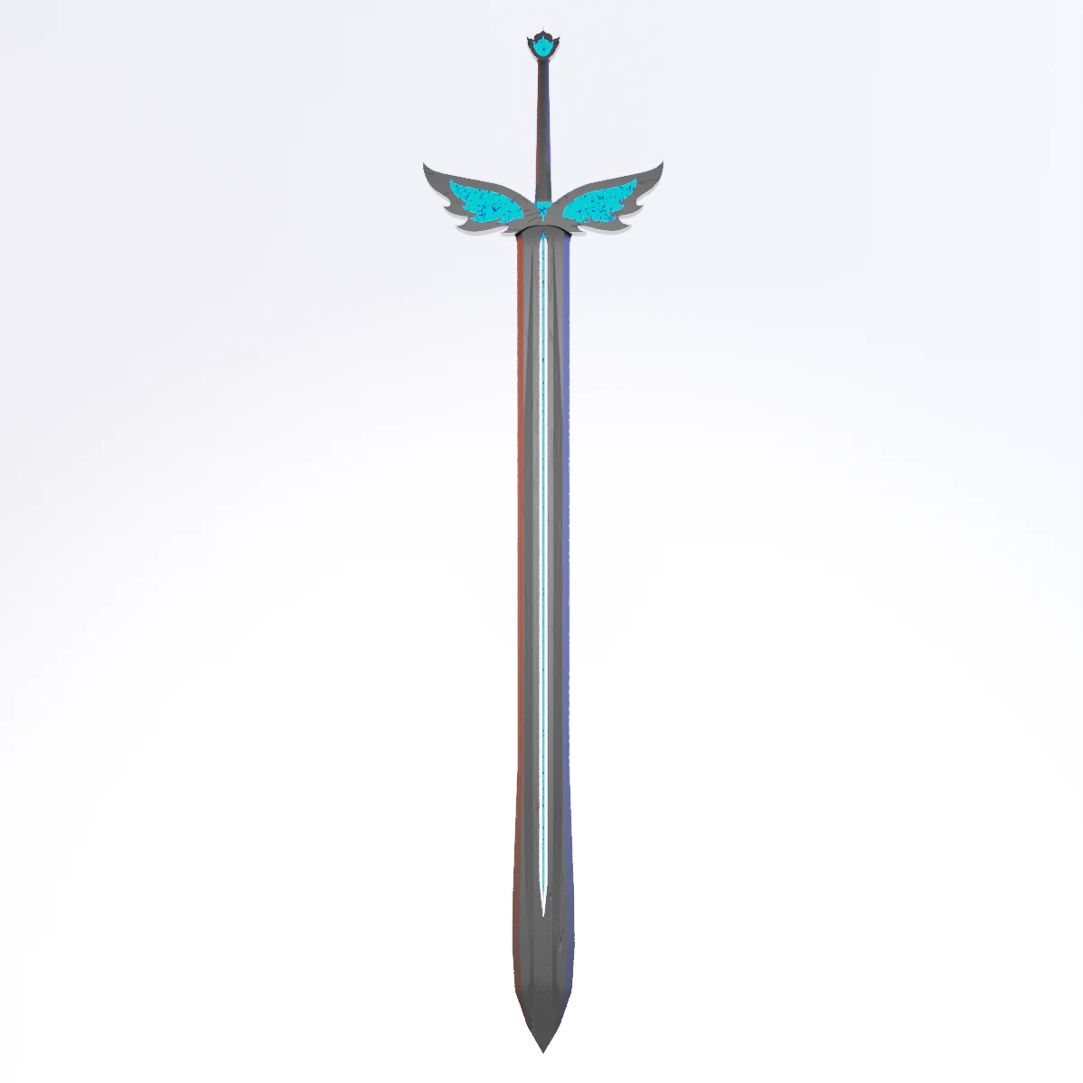 Heavenly sword 3D Model .c4d .max .obj .3ds .fbx .stl .blend 