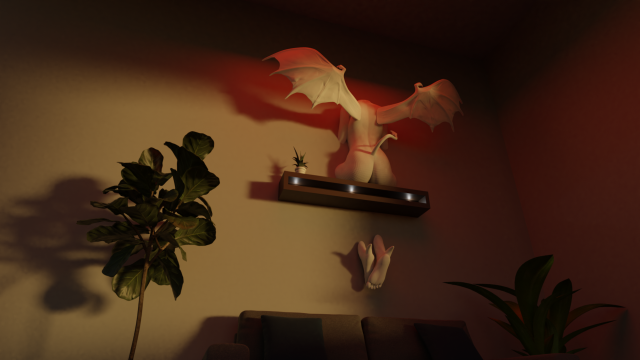 Demon Sitting Modelo de impresión 3D .c4d .max .obj .3ds .fbx .stl .blend 