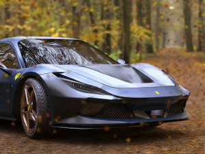 Ferrari F8 Tributo 3D Model