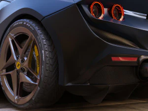 Ferrari F8 Tributo 3D Model
