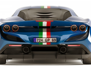 Ferrari F8 Tributo 3D 模型