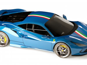 Ferrari F8 Tributo 3D 模型