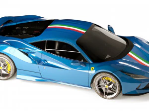 Ferrari F8 Tributo 3D Model