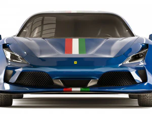 Ferrari F8 Tributo 3D Model