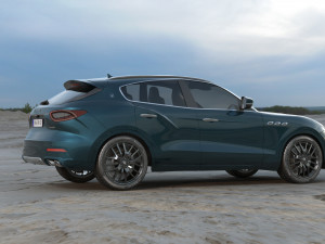 Maserati Levante Granlusso 3D Model