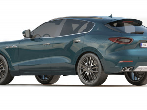 Maserati Levante Granlusso 3D Model