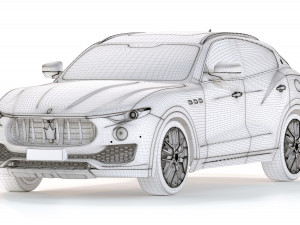 Maserati Levante Granlusso 3D Model