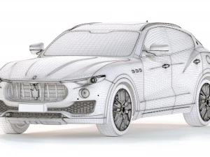 Maserati Levante Granlusso 3D Model
