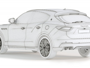Maserati Levante Granlusso 3D Model