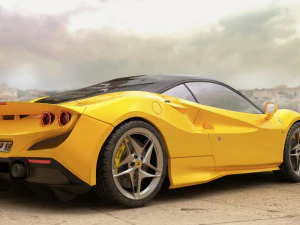 Ferrari F8 Tributo 3D Model