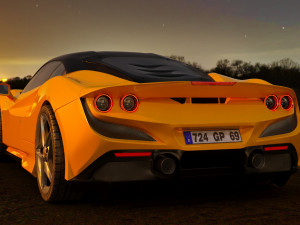 Ferrari F8 Tributo 3D Модель