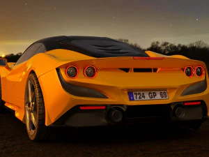 Ferrari F8 Tributo 3D Model