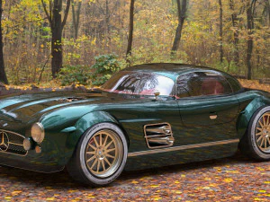 S Clube Mercedes benz SL 300 Modelo 3D