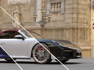 Porsche 911 Carrera Cabriolet 3D Models