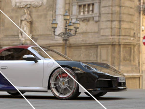 Porsche 911 Carrera Cabriolet Modello 3D
