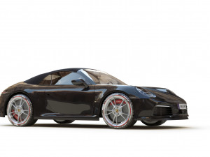 Porsche 911 Carrera Cabriolet 3D Model