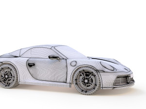 Porsche 911 Carrera Cabriolet 3D Model