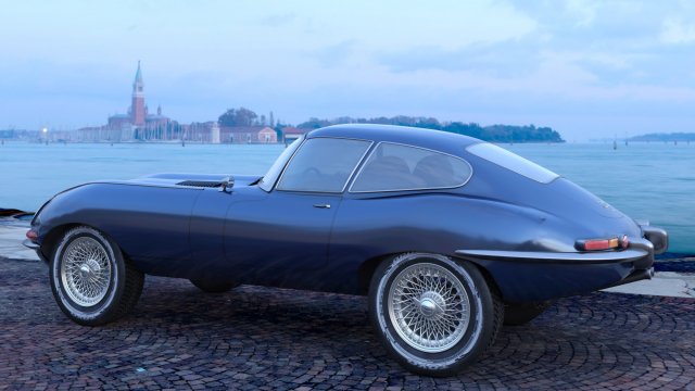 Jaguar E Type Modèle 3D .c4d .max .obj .3ds .fbx .stl .blend 