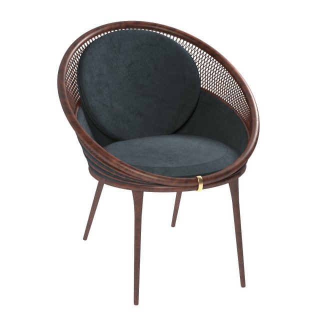 Dining Chair 3D-Modell .c4d .max .obj .3ds .fbx .stl .blend 