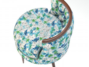 Bixby chair 3Dモデル
