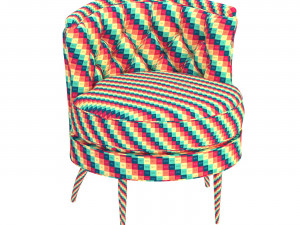 Bixby chair 3Dモデル