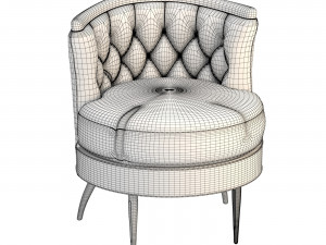 Bixby chair 3Dモデル