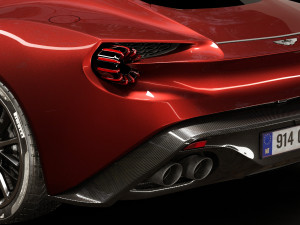 Aston Martin Vanquish Zagato 3D Model