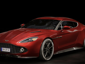 Aston Martin Vanquish Zagato 3D Model