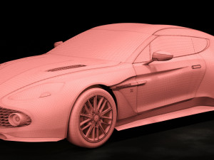 Aston Martin Vanquish Zagato 3D Model