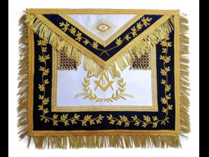 Фартух великого майстра Мейсона, злитки, ручна вишита виноградна лоза 3D Модель