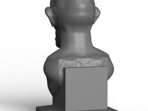 Print Ready 3D Ape Statue 3D 모델