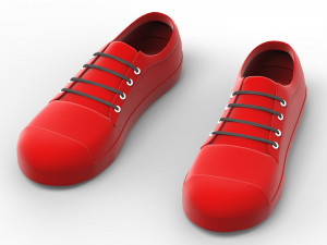 Cartoon Shoe 3D 模型
