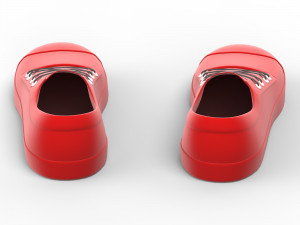 Cartoon Shoe 3D Model