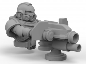 Land Raider 3D Printable Toy 3D मॉडल